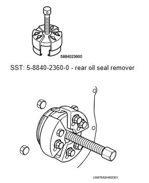 2015-Kobelco-ISUZU-4JJ1-Engine-Crankshaft-Removal-Guide-60