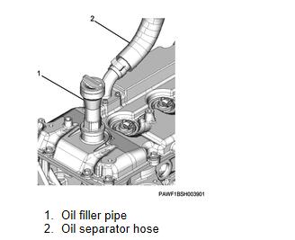 2015-Kobelco-ISUZU-4JJ1-Engine-Crankshaft-Removal-Guide-7