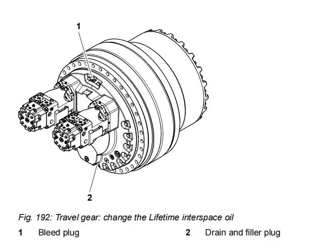 Liebherr-R9600-Excavator-Travel-Gear-Oil-Change-Guide-3