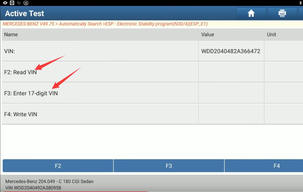 How-to-Use-Launch-X431-to-Change-ESP-VIN-for-Benz-W204-8