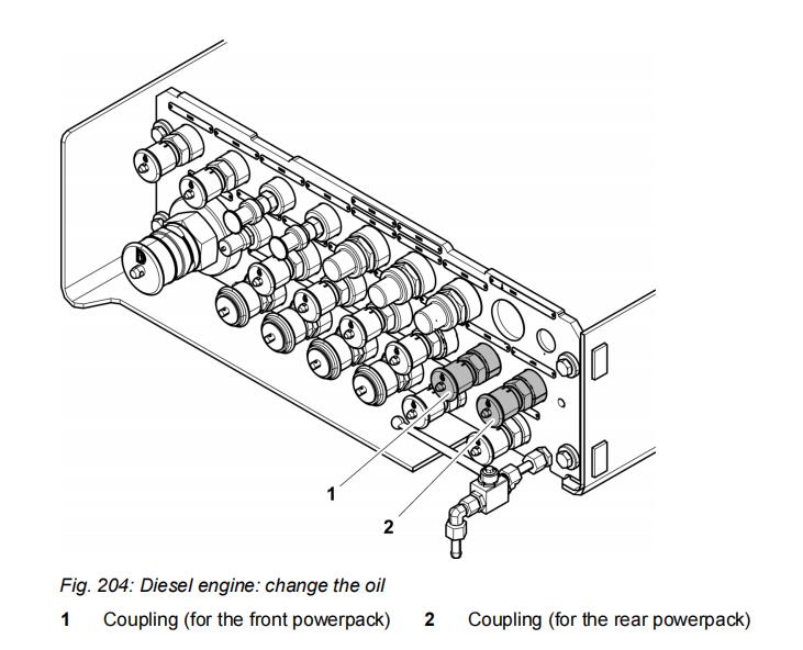 How-to-Change-Oil-for-Liebherr-R9600-Hydraulic-Excavator-1