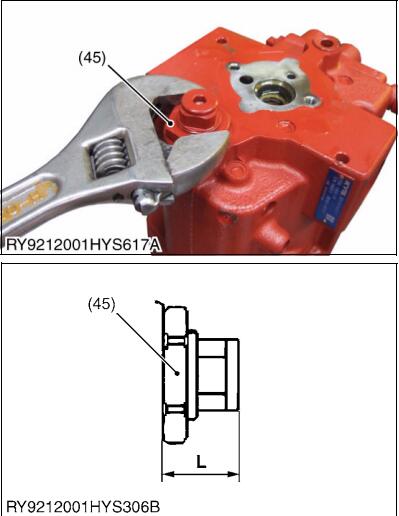 How-to-Disassembly-Pump-for-Kubota-U48-4-Excavator-18