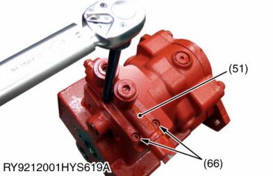 How-to-Disassembly-Pump-for-Kubota-U48-4-Excavator-20