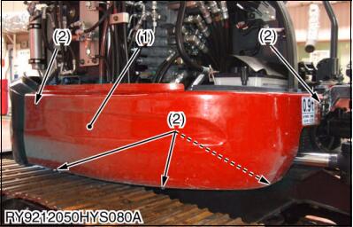 How-to-Remove-Control-Valve-for-Kubota-U48-4-U55-5-Excavator-3