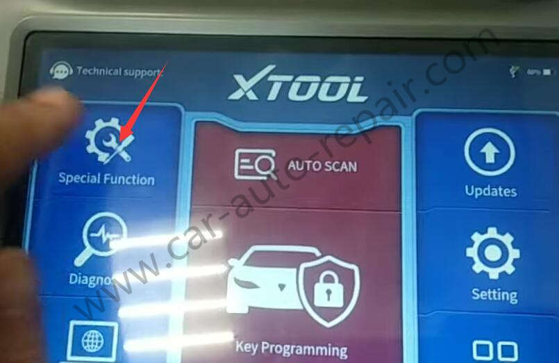 XTOOL-X100-PAD3KC501-Adapter-Read-Write-ECU-ST95040-2