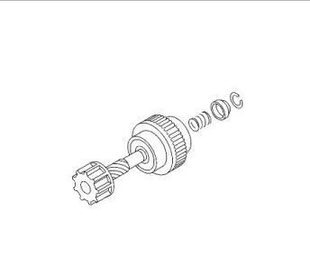 ISUZU-Euro-4-N-Series-Truck-Start-Motor-Removal-and-Disassembly-Guide-14