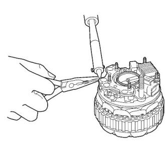 ISUZU-Truck-4JJ1-Engine-Generator-Removal-Disassembly-Guide-8