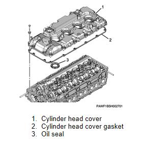 Kobelco-ISUZU-4JJ1-2015-Valve-Stem-Oil-Seal-and-Spring-Removal-5