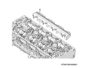 Kobelco-ISUZU-4JJ1-2015-Valve-Stem-Oil-Seal-and-Spring-Removal-9