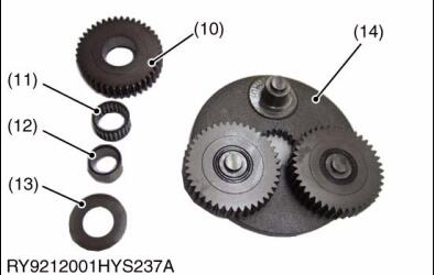 Kubota-U48-4-Excavator-Travel-Motor-Disassembly-Guide-10