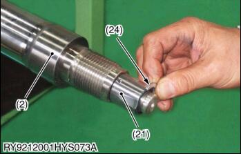 How-to-Disassembly-Cylinder-for-Kubota-U48-4-U55-4-Excavator-18