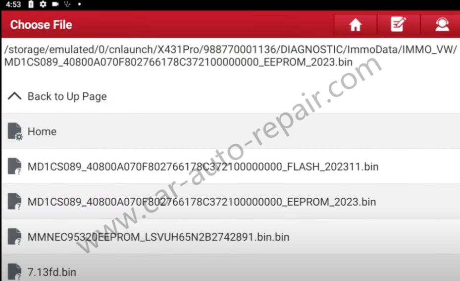 How-to-Use-X431-IMMO-Pro-to-Clone-BOSCH-MD1CS089-ECU-18