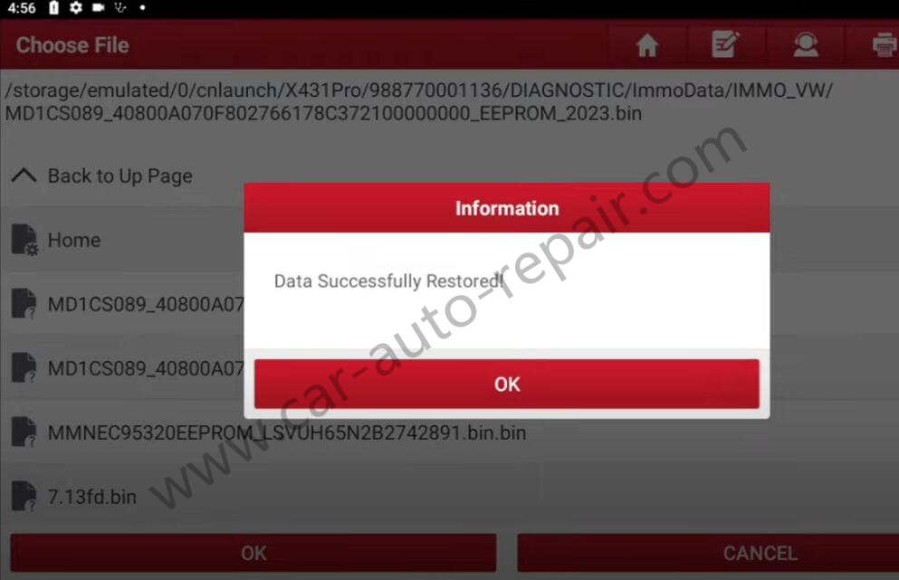 How-to-Use-X431-IMMO-Pro-to-Clone-BOSCH-MD1CS089-ECU-20