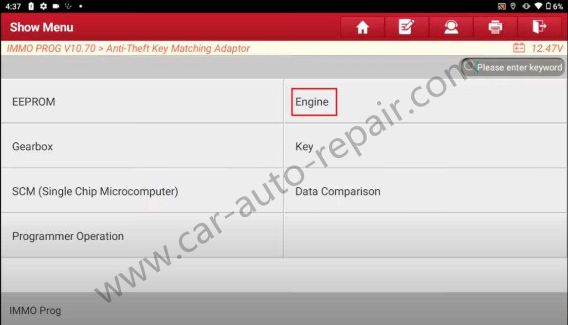 How-to-Use-X431-IMMO-Pro-to-Clone-BOSCH-MD1CS089-ECU-3