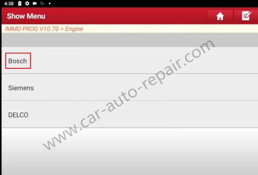 How-to-Use-X431-IMMO-Pro-to-Clone-BOSCH-MD1CS089-ECU-4