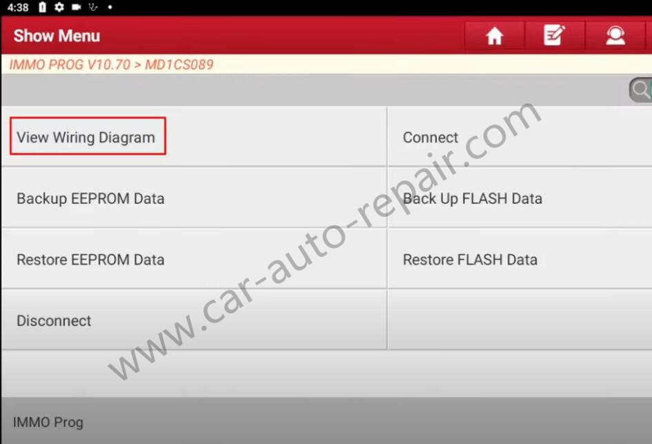 How-to-Use-X431-IMMO-Pro-to-Clone-BOSCH-MD1CS089-ECU-9