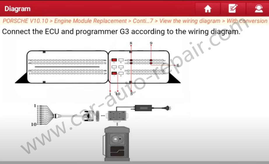 Poersche-Continental-SD17-ECU-Clone-by-Launch-X431-IMMO-Pro-6