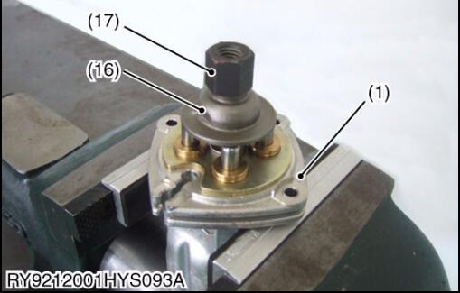 How to Disassemble Pilot Valve for Kubota U48-4 Excavator (2)