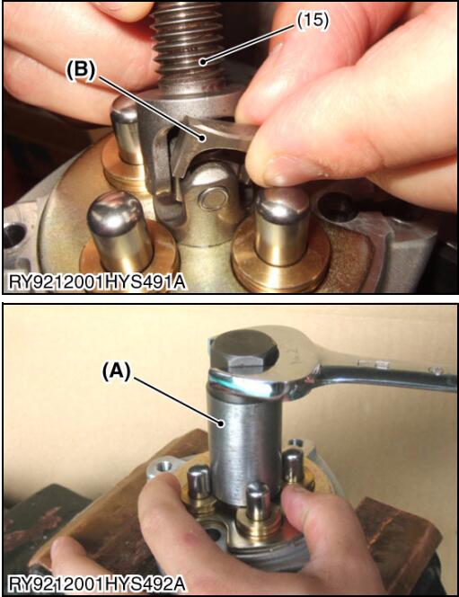 How to Disassemble Pilot Valve for Kubota U48-4 Excavator (5)