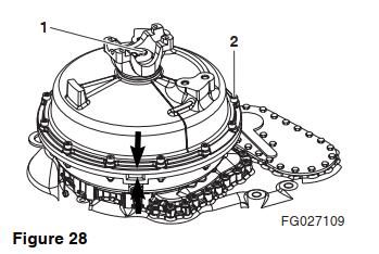 How to Remove Engine Connection Mount for Doosan DL250-3 (3)