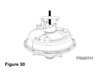 How to Remove Engine Connection Mount for Doosan DL250-3 (5)