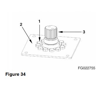 How to Remove Engine Connection Mount for Doosan DL250-3 (9)