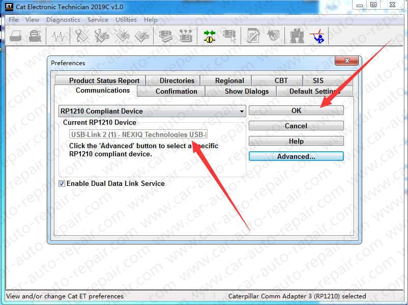 How to Setup CAT ET Work with Nexiq USB Link2 (6)