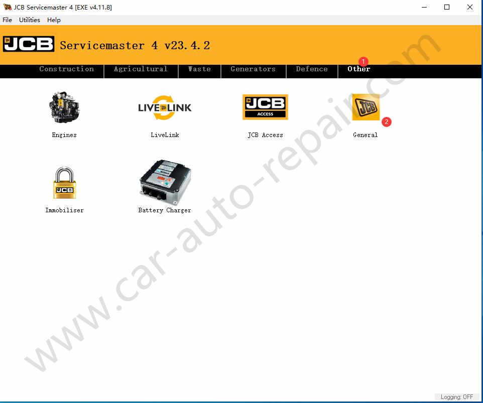 How to Setup Different Adapter for JCB ServiceMaster (1)