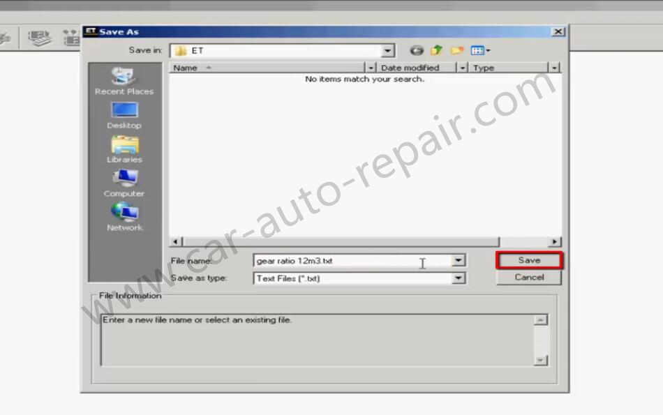 How to Transfer CAT ET Data Log File to Excel (3)
