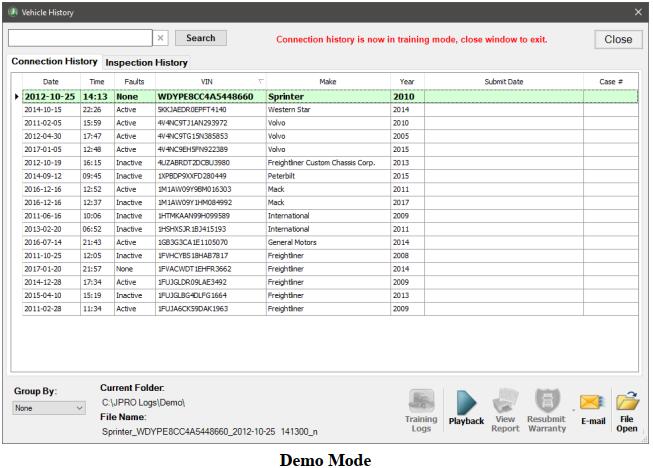 How to Use JPRO Diagnostic Vehicle History Function (2)