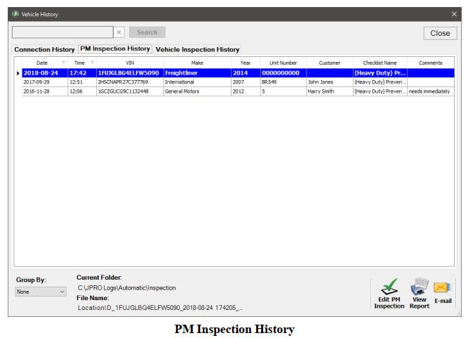 How to Use JPRO Diagnostic Vehicle History Function (3)