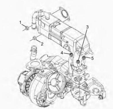 ISUZU 4JJ1 Euro 4 N Series Truck EGR Valve Removal and Installation Guide (9)
