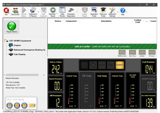 JPRO CAT Demo Equipment Connection Function Guide (2)