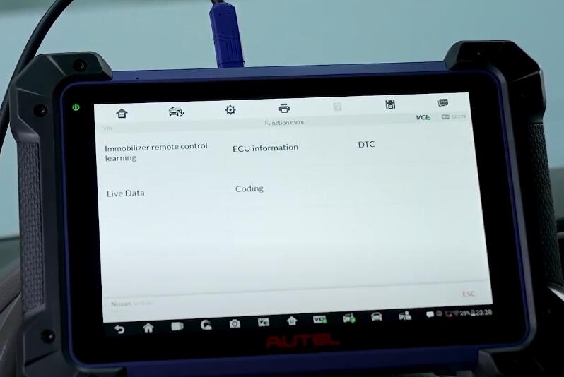 Nissan Sentra All Key Lost Programming by Autel IM608 Pro (7)