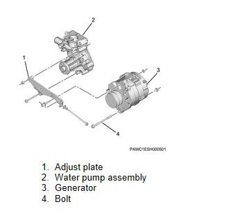 Clark ISUZU 4LE2 Tier-4 Engine Fuel Supply Pump Removal Guide (3)