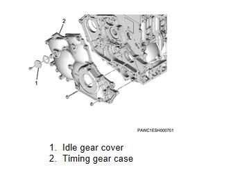 Clark ISUZU 4LE2 Tier-4 Engine Fuel Supply Pump Removal Guide (5)