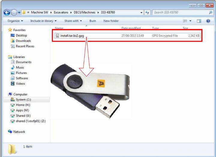 How to Re-flashing ECU for JCB Excavator by ServiceMaster (3)