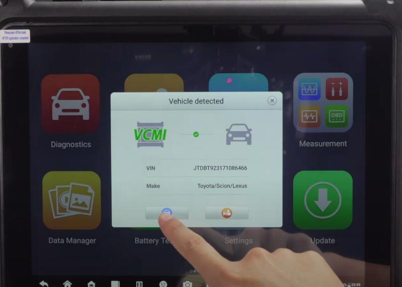 How to Use Autel Maxisys Ultra Change VIN for Toyota Vehicle ECU (1)