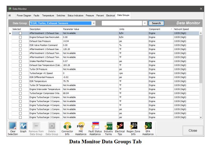 How to Use JPRO Commercial Vehicle 2023 Data Monitor Function (4)