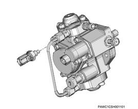 ISUZU 4LE2 Tier-4 Engine Fuel Temperature Sensor Removal Guide (10)