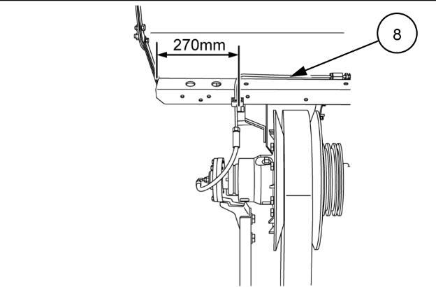 New Holland CX8080 Combine Variator Rotating Coupler Installation Procedure (5)