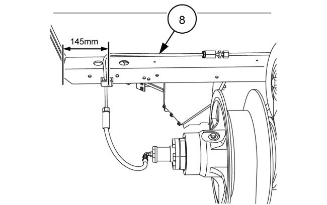 New Holland CX8080 Combine Variator Rotating Coupler Installation Procedure (6)