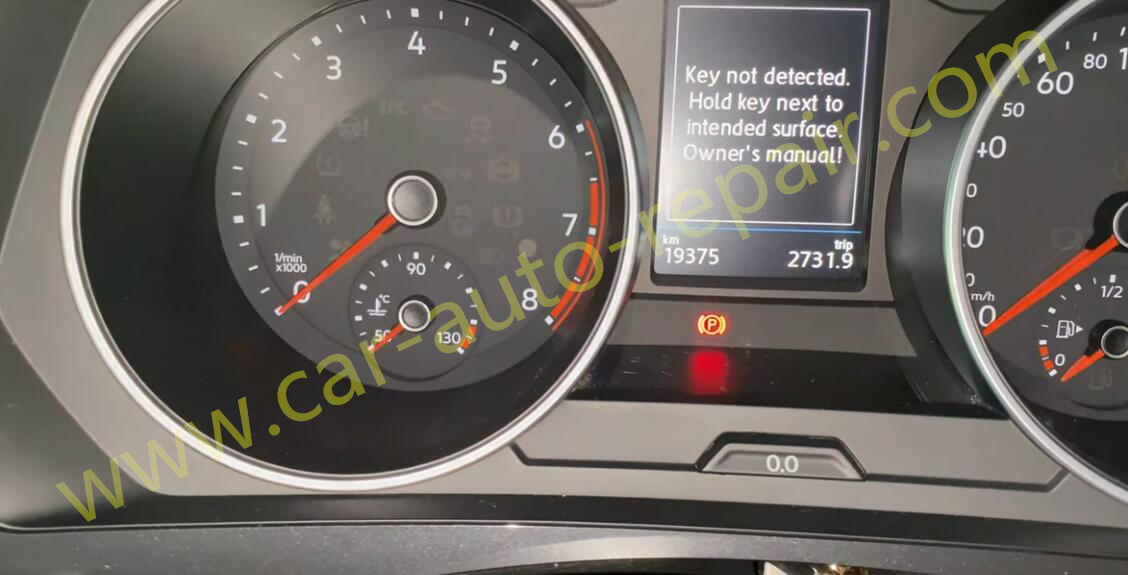 How to Fix Key not Detected Error for Volkswagen Tiguan (1)