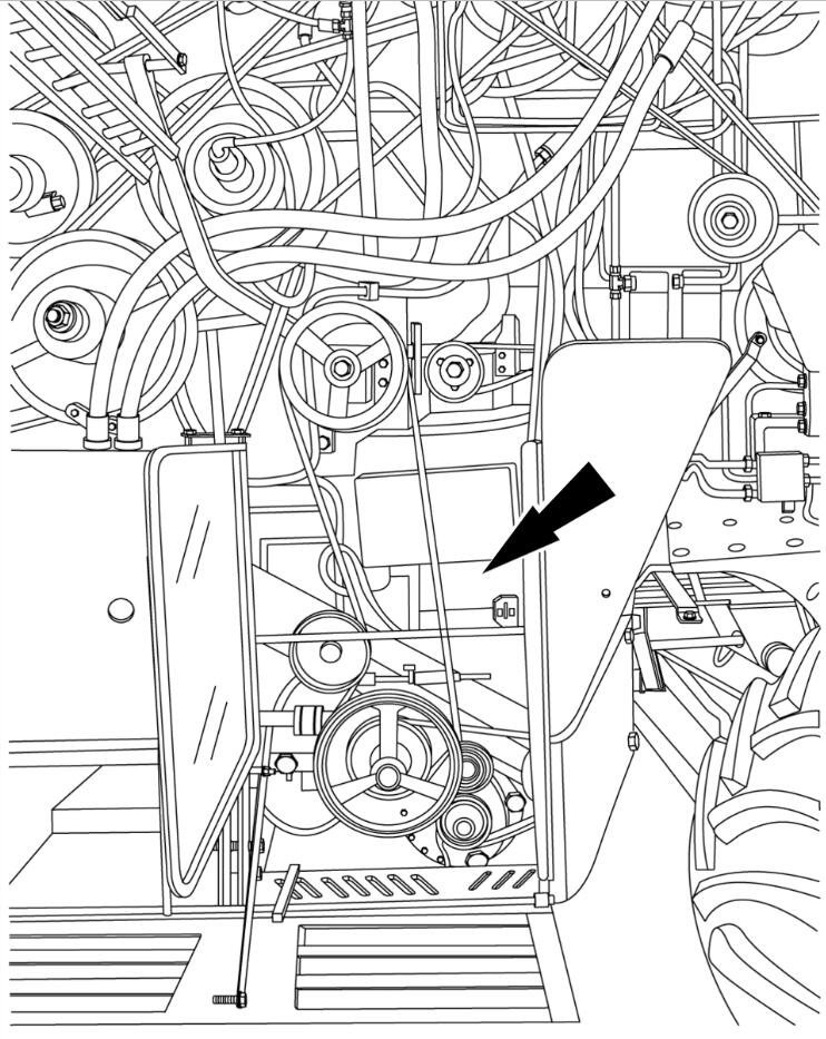 New Holland CX8000 Combine Grain Pan Front Seal Adjustment Guide (1)