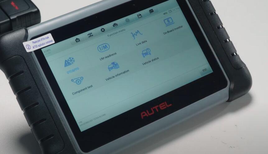 VW DQ250 TCU on Bench Diagnose by Autel MK808Z-BT+GT107 (8)