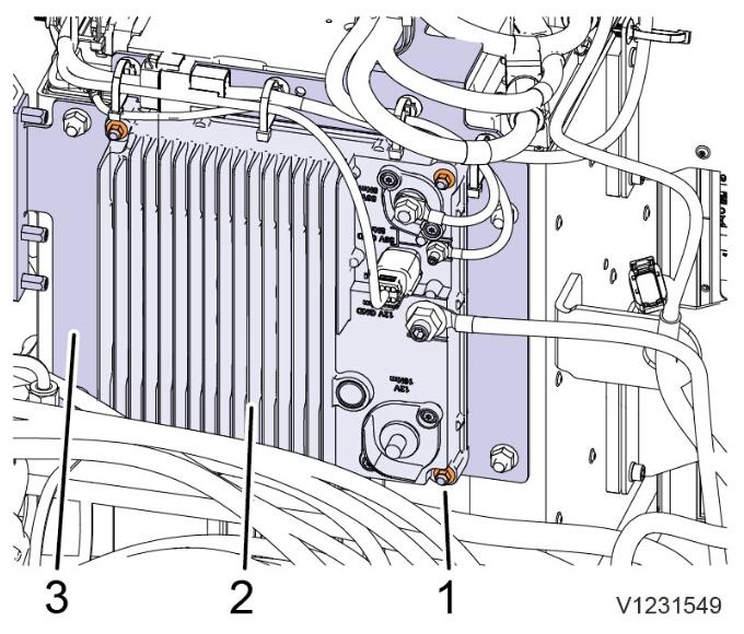 How to Remove and Install DC Converter for Volvo EC18 Electric (2)