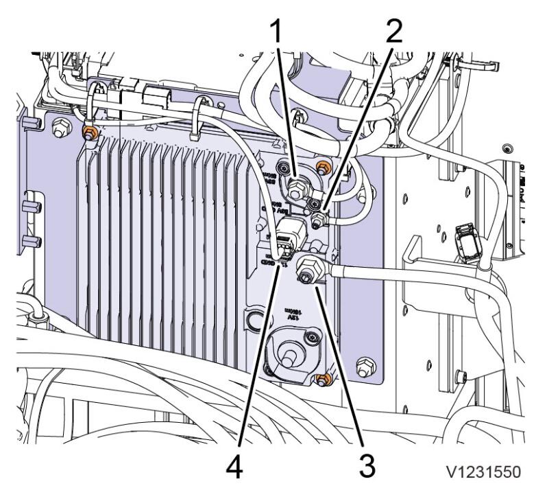 How to Remove and Install DC Converter for Volvo EC18 Electric (3)