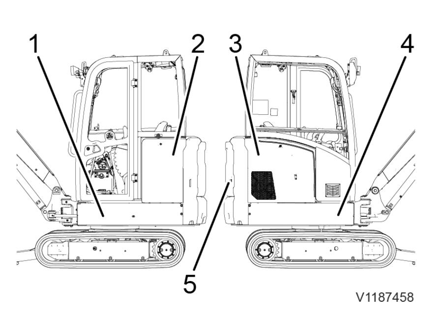 How to Replace Battery for Volvo EC18 Electric Excavator (1)