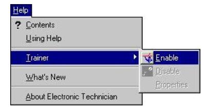 How to Use Caterpillar ET Diagnostic Software Trainer Function (2)