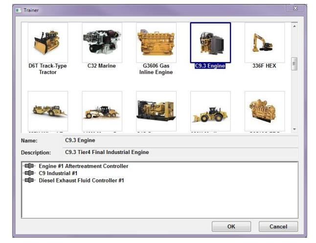 How to Use Caterpillar ET Diagnostic Software Trainer Function (4)
